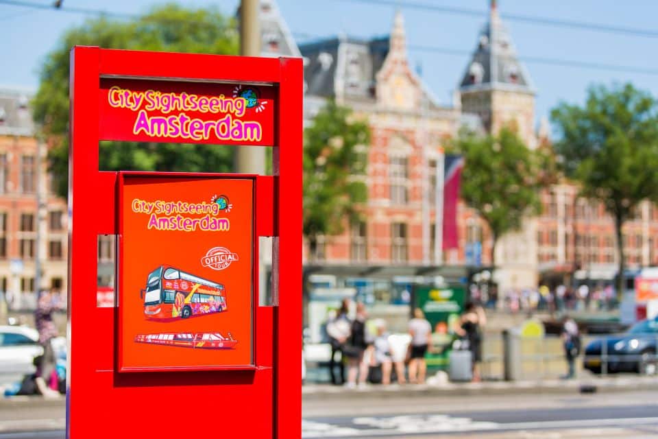 hop on hop off bus bootstour amsterdam ()